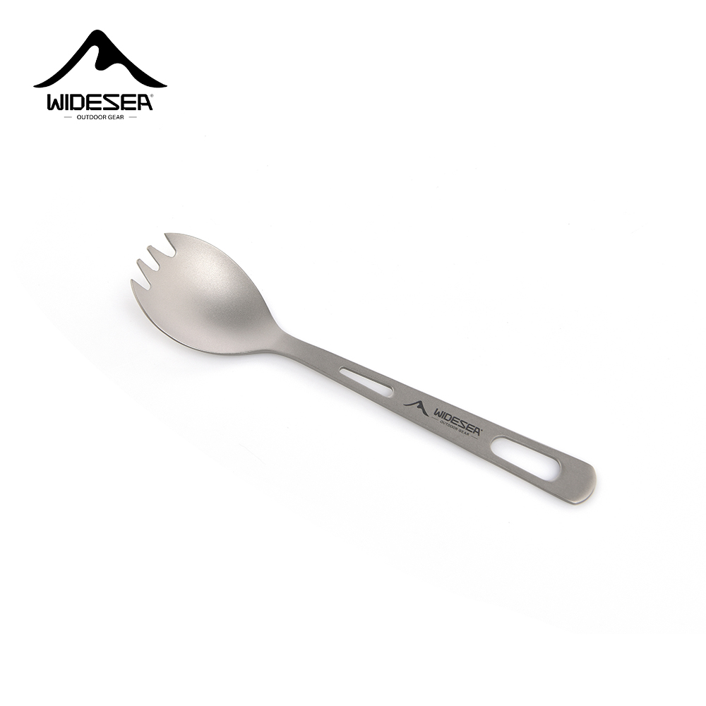 Home Cooking Utensil Set - Widesea Camping Cooking Set Spork Titanium