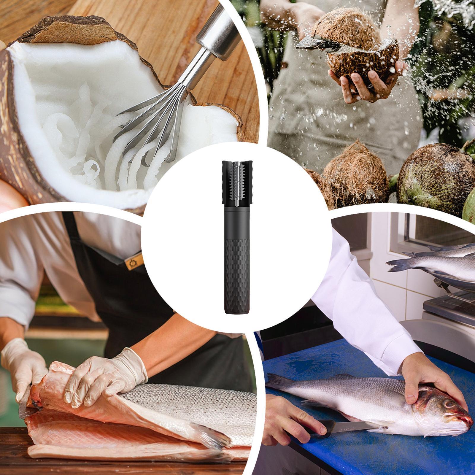 Home Cooking Meal - Electric Grater Automatic Wireless Rechargeable Fish