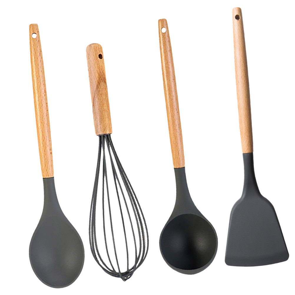 4Pcs Cooking Utensil Set Nonst - đánh giá và giá Home Cooking Utensil Set