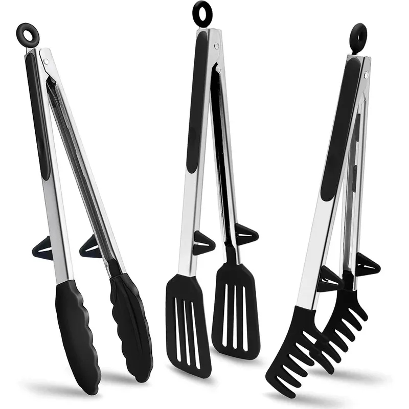 3pcs Silicone Kitchen Cooking  - đánh giá và giá Home Cooking Utensil Set
