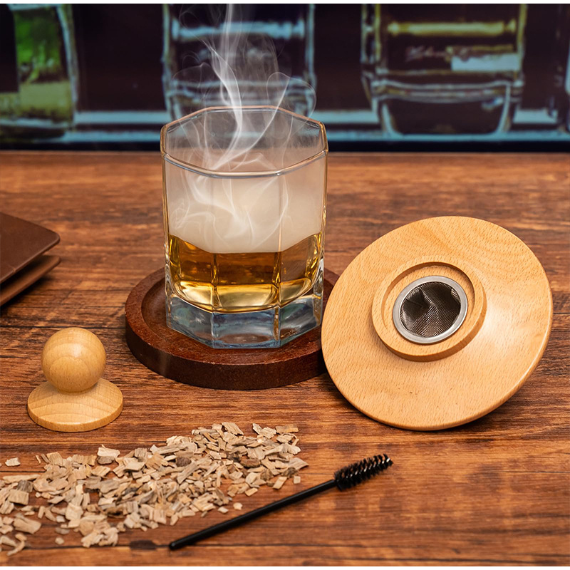 Premium Whiskey Cocktail Smoke - đánh giá và giá Smoker Box Wood Chip