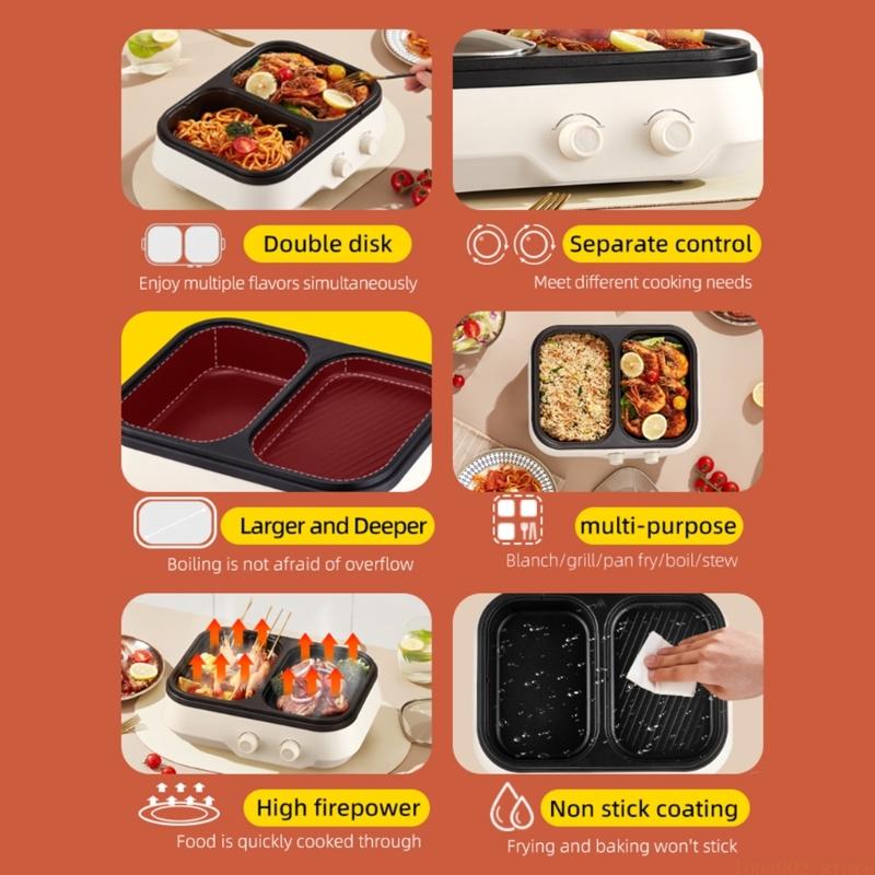 Dụng cụ nhà bếp D0AB Bếp nướng - đánh giá và giá Home Cooking Meal