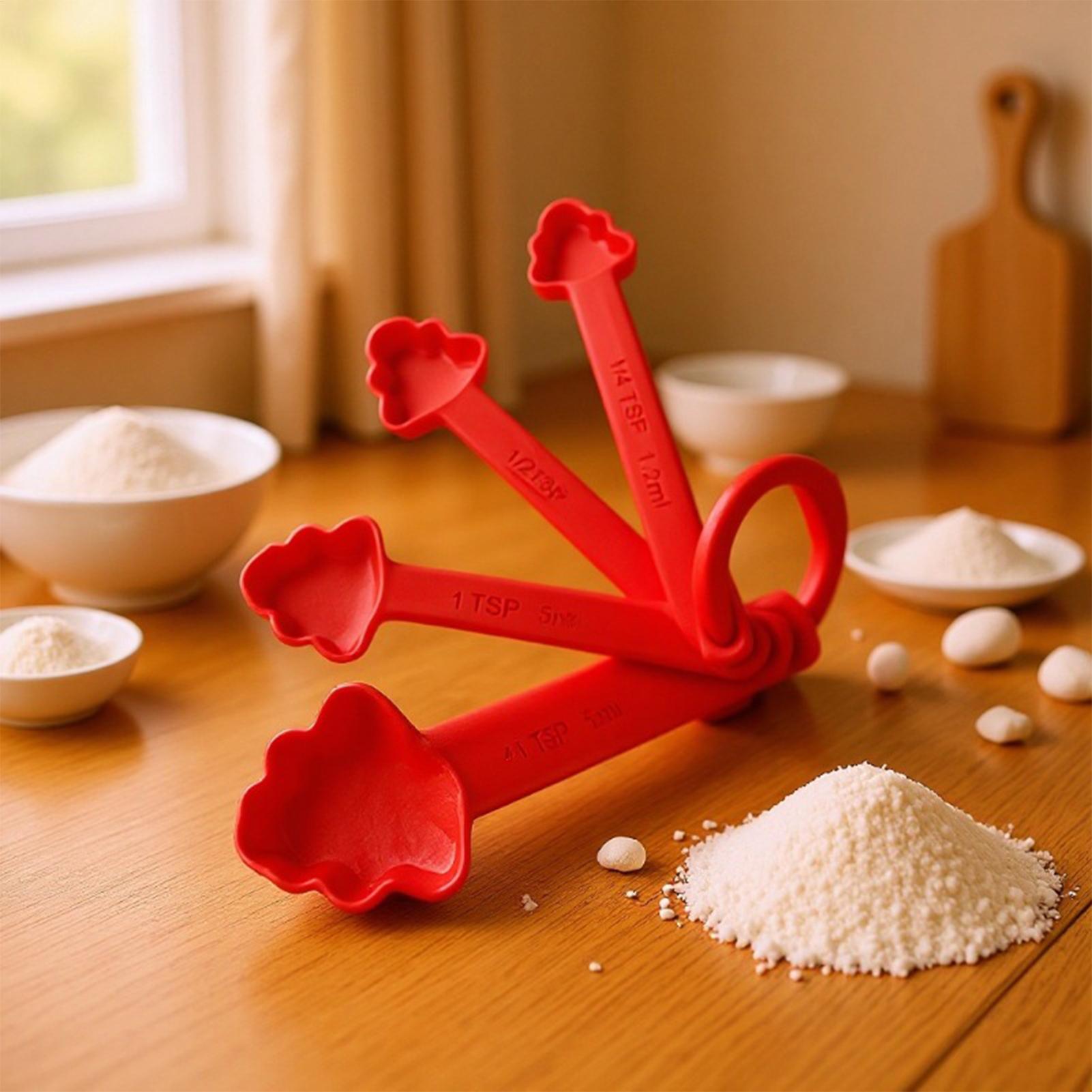 Christmas Measuring Cups And S - đánh giá và giá Home Cooking Utensil Set