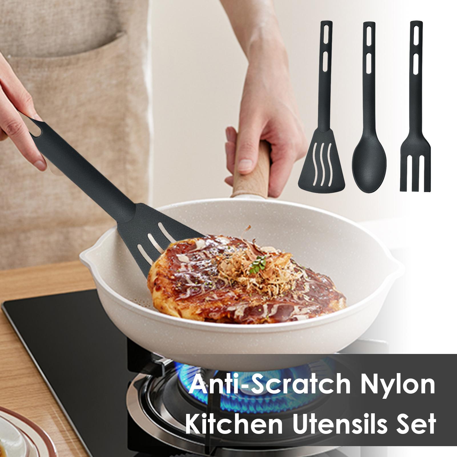 Heat Resistant Kitchen Utensil - đánh giá và giá Home Cooking Utensil Set