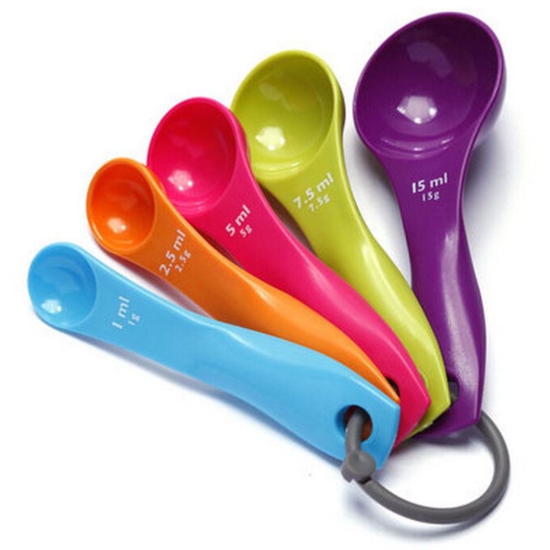 5Pcs Salt Oil Spoon Lovely Kit - đánh giá và giá Home Cooking Utensil Set
