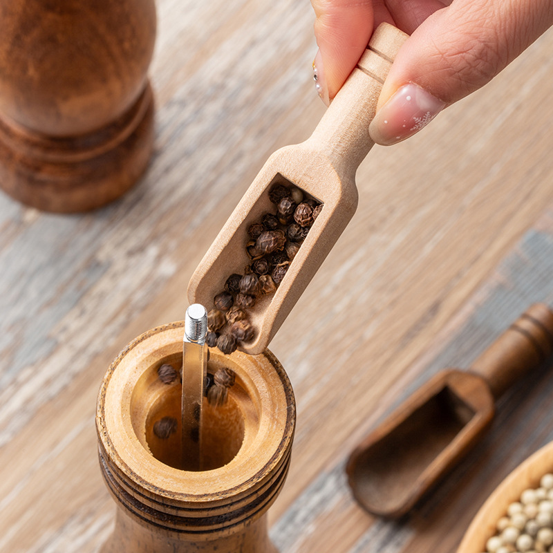 2/5PCS Wooden Coffee Scoop Set - đánh giá và giá Home Cooking Utensil Set