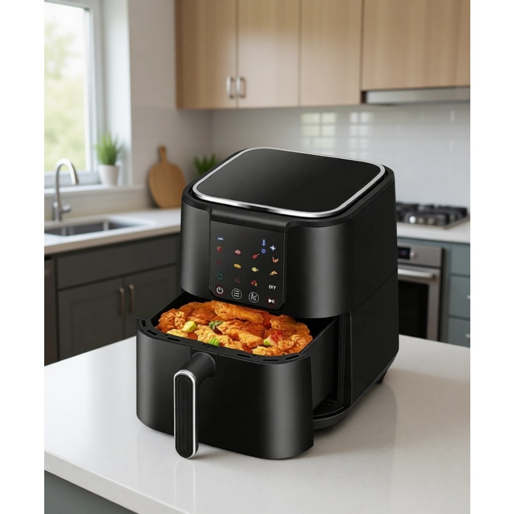 Large 6Qt Oil Free Airfryer Ov - đánh giá và giá Home Cooking Meal