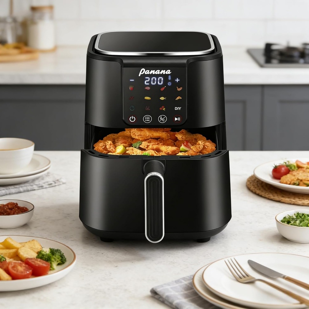 Large 6Qt Oil Free Airfryer Ov - đánh giá và giá Home Cooking Meal