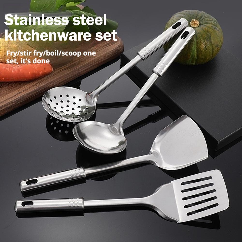 5PCS/SET Stainless Steel Pract - đánh giá và giá Home Cooking Utensil Set