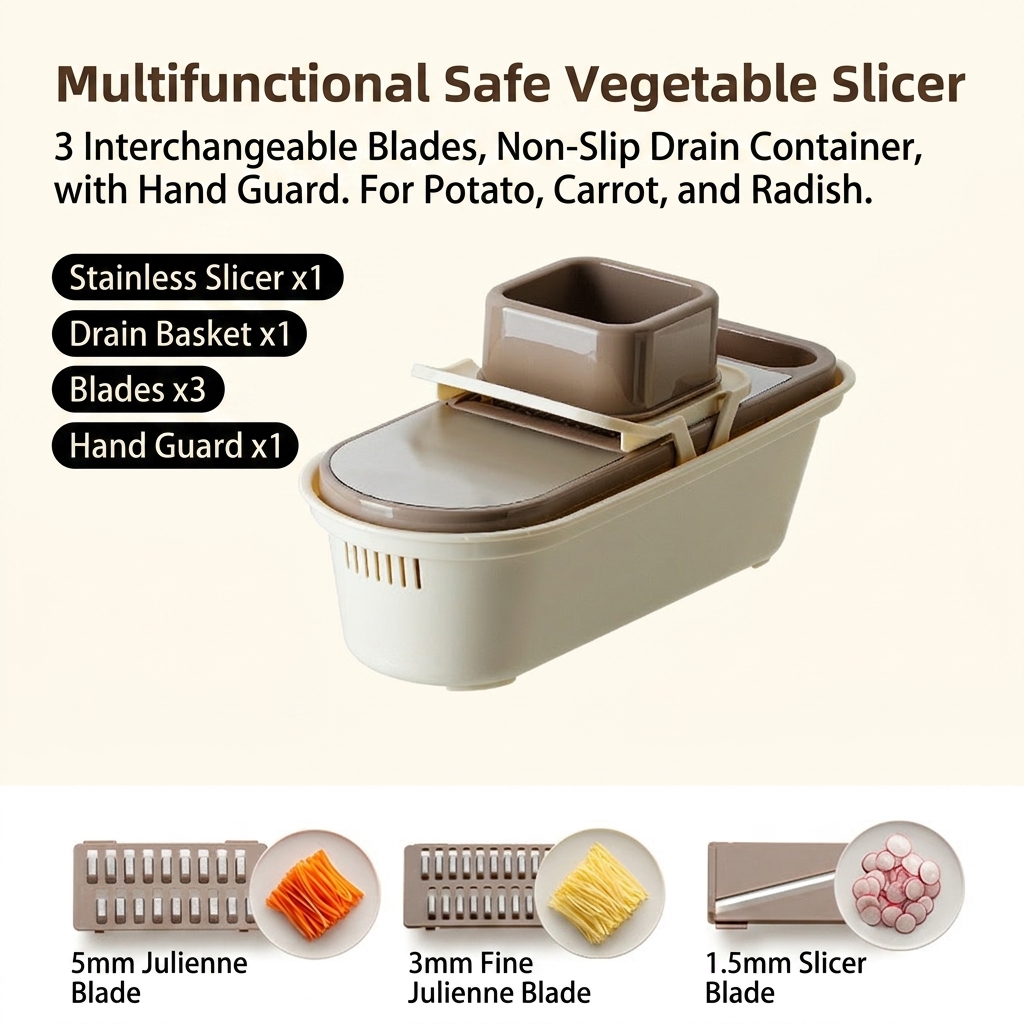 Vegetable Slicer Professional  - đánh giá và giá Home Cooking Show